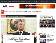 Tablet Screenshot of deliknews.com